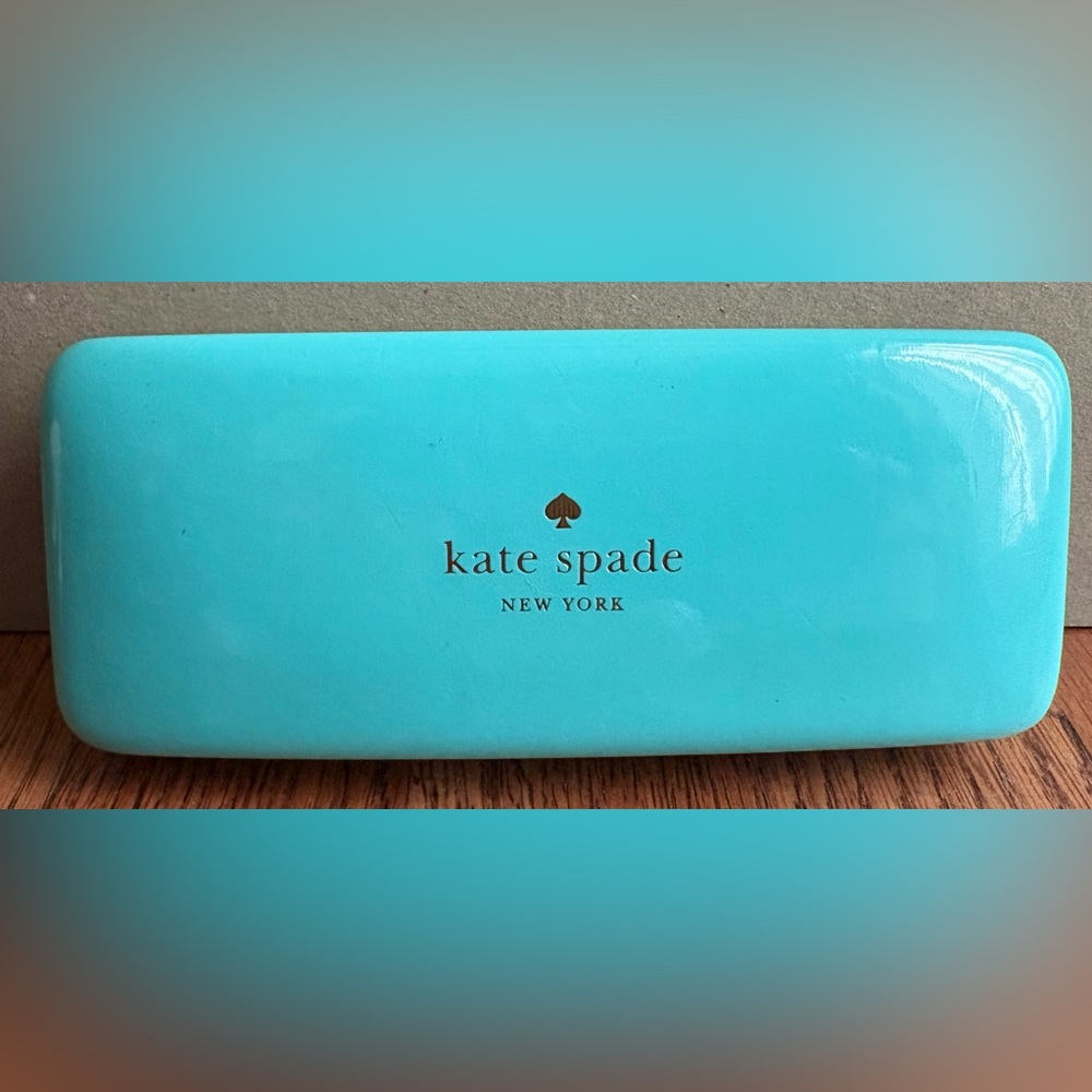 Kate Spade Blue and Green Eyeglass Holder